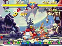 une photo d'Ã©cran de Pocket Fighter sur Sony Playstation